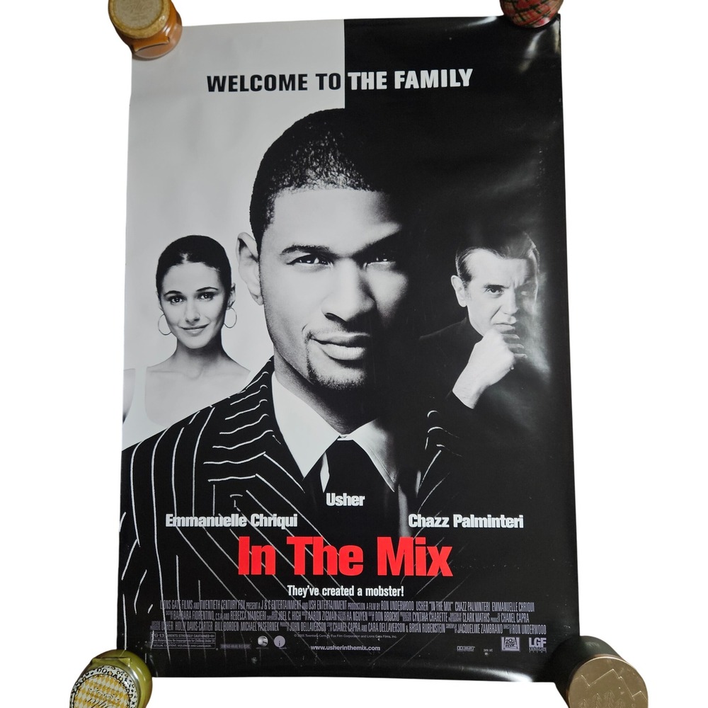 In The Mix 2005 Promo Movie Poster 27x40 Usher‎ Chazz Palminteri E. Chriqui